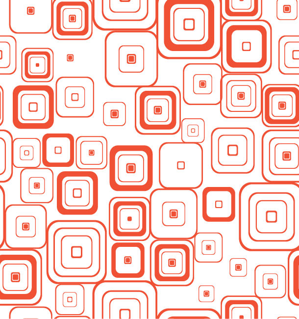 free vector Vector Seamless Retro Pattern With Rounded Squares